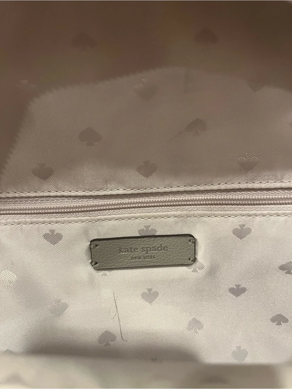Kate Spade New York Sam Nylon Medium Backpack Beige Taupe Lightweight